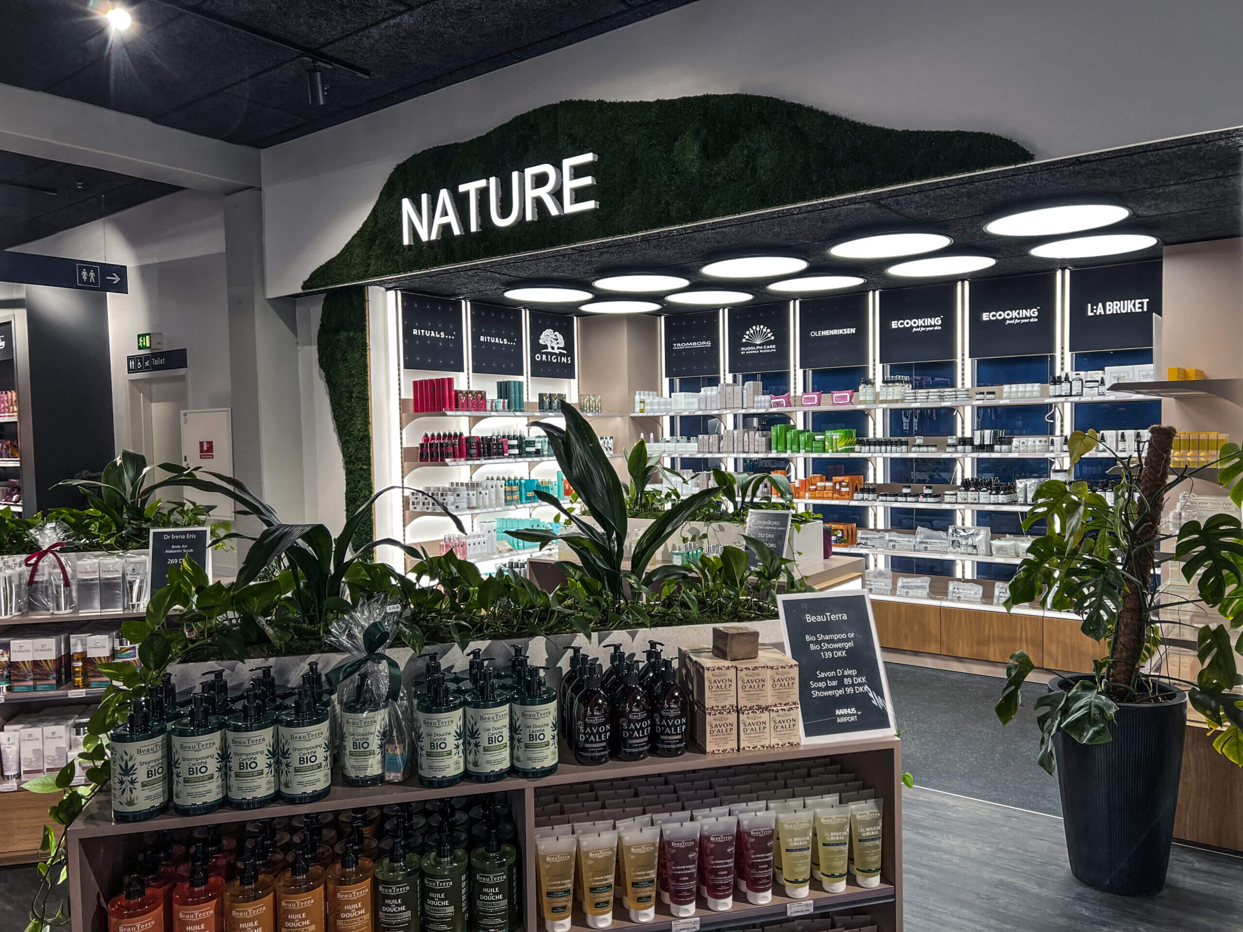 Tax-Free Shopping i Aarhus Airport Nature afdeling