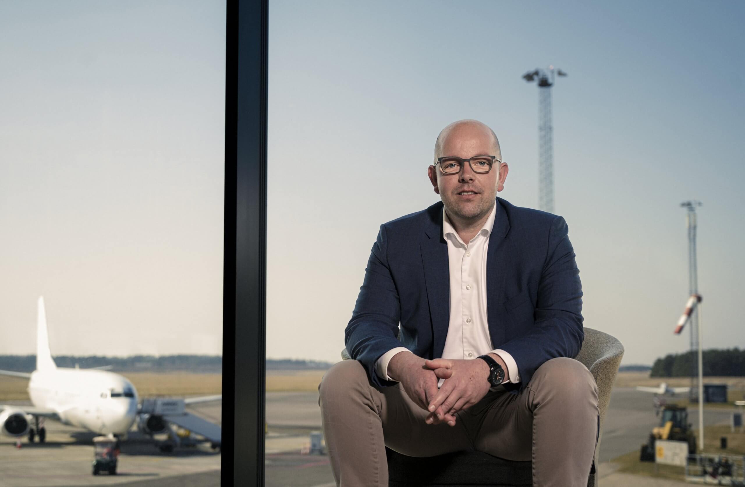 Brian Worm - CEO i Aarhus Airport