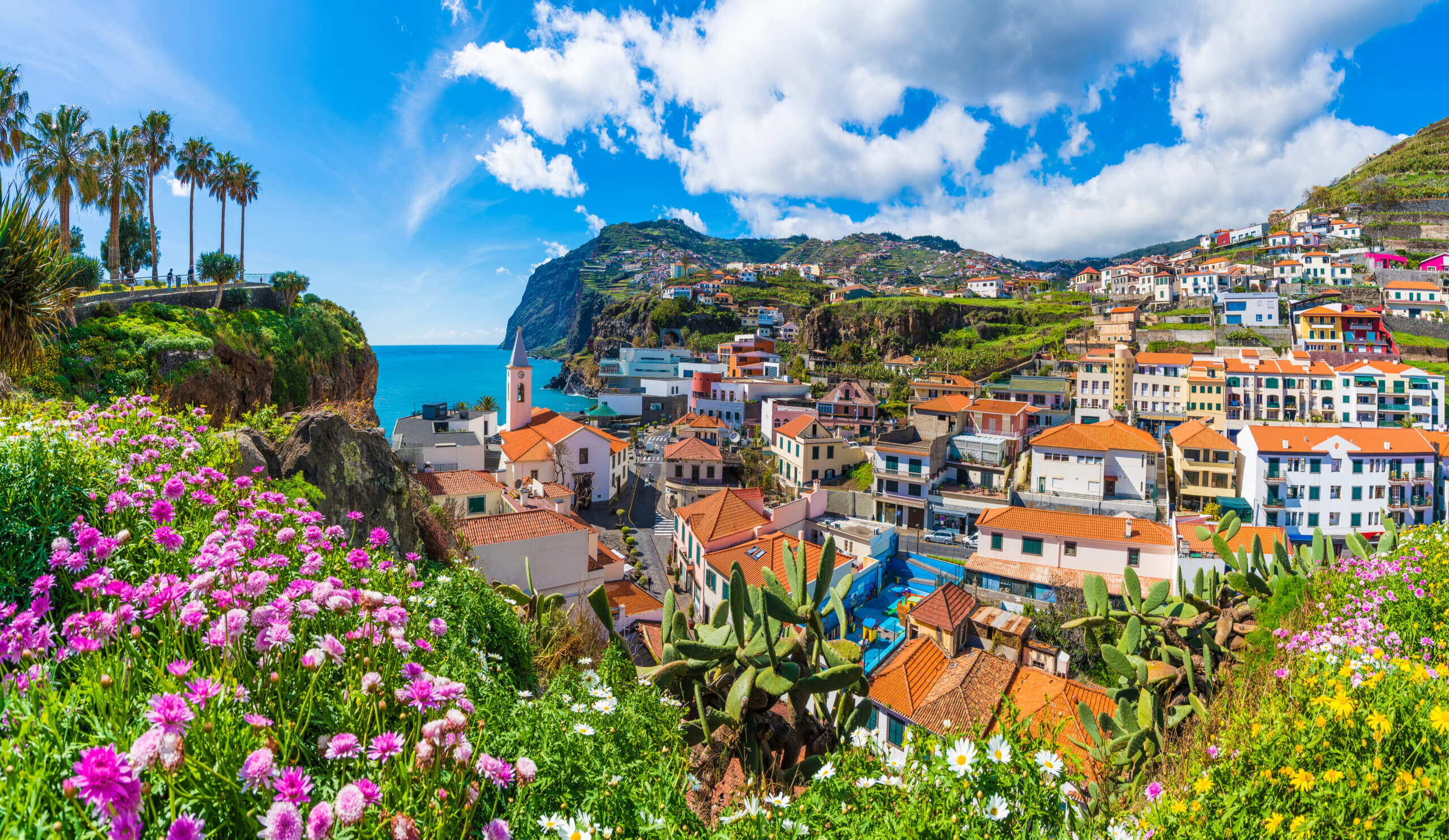 Udsigt over Camara de Lobos Madeira